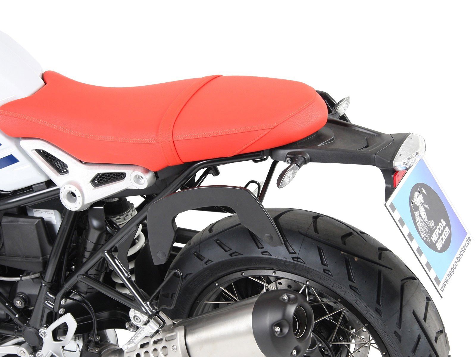 Hepco & Becker C-Bow pannier rack set black for BMW R nineT Urban G/S from 2017