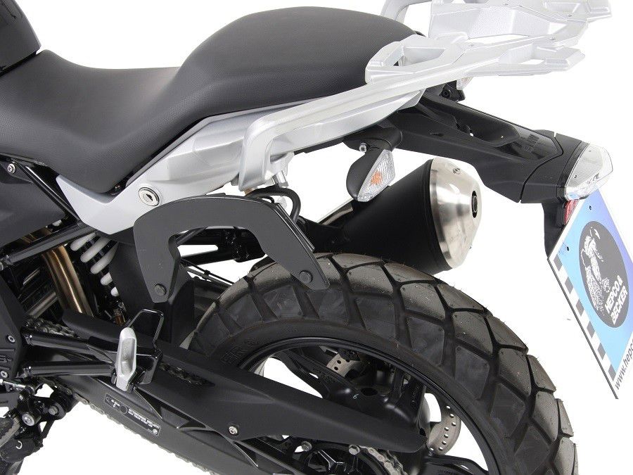 Hepco & Becker C-Bow pannier rack set black for BMW G310GS from 2017