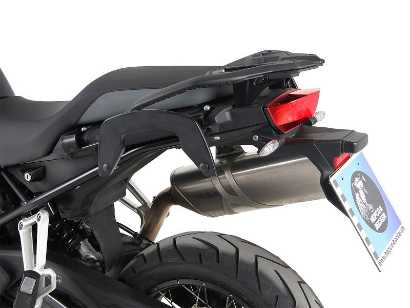 Hepco & Becker C-Bow pannier rack set black for BMW F850GS from 2018 to 2023