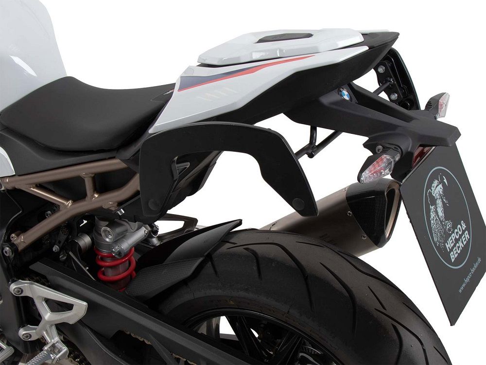 Hepco & Becker C-Bow pannier rack set black for BMW S1000R from 2021
