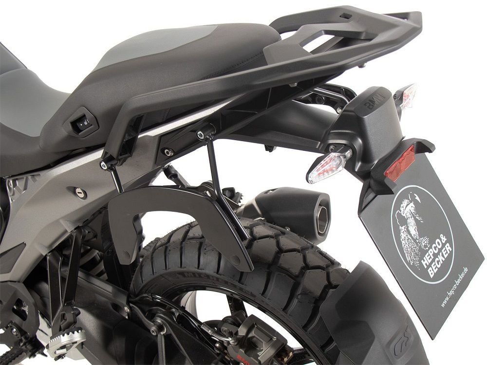 Hepco & Becker C-Bow pannier rack set black for BMW R1300GS from 2023