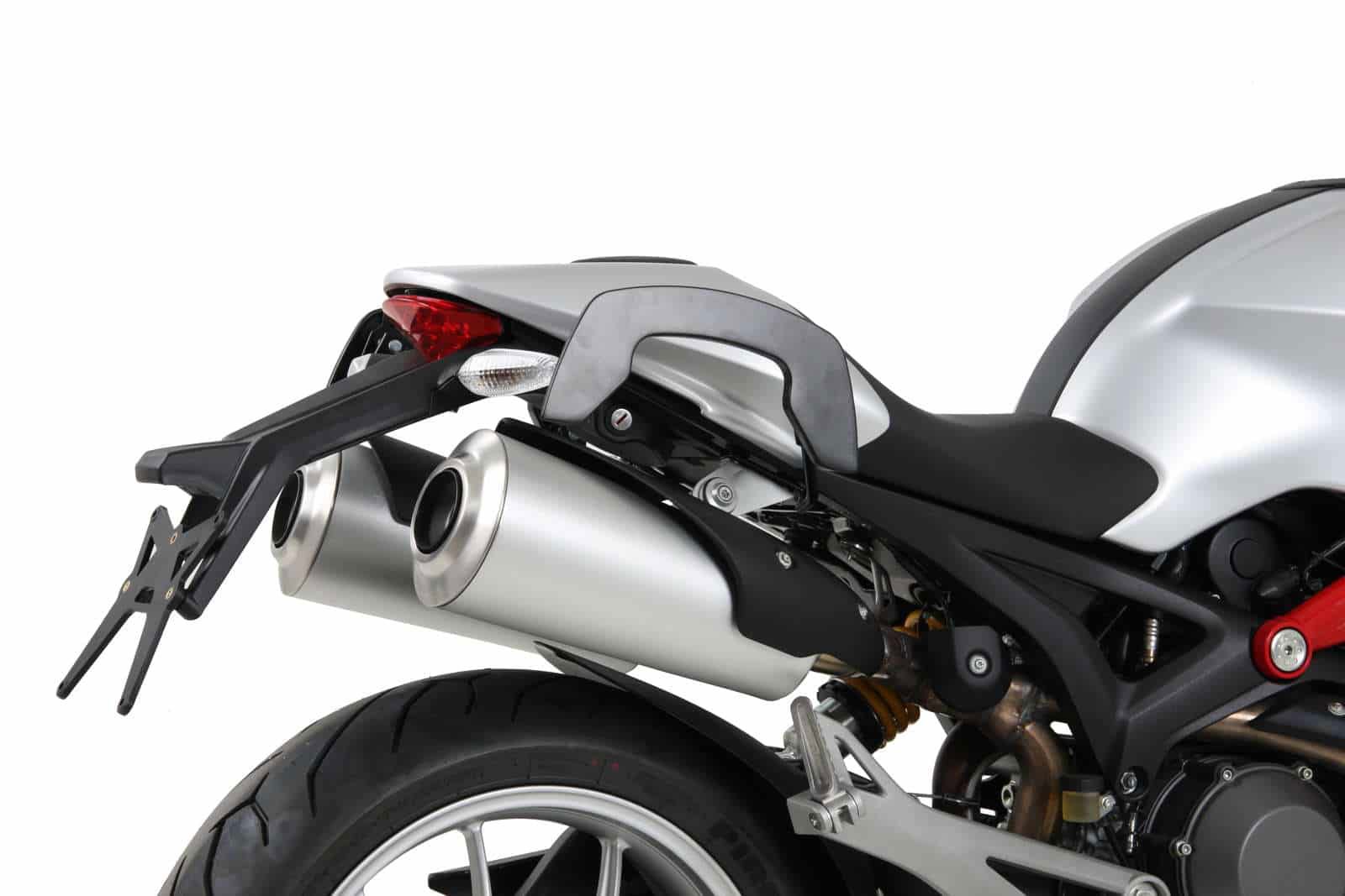 Hepco & Becker C-Bow pannier rack set black for Ducati Monster 696 / Monster 796 / Monster 1000 / Monster 1100