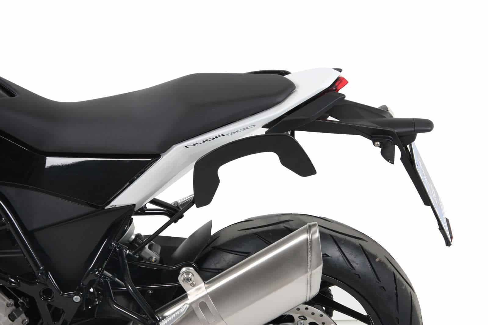 Hepco & Becker C-Bow pannier rack set black for Husqvarna Nuda 900 from 2012 to 2014