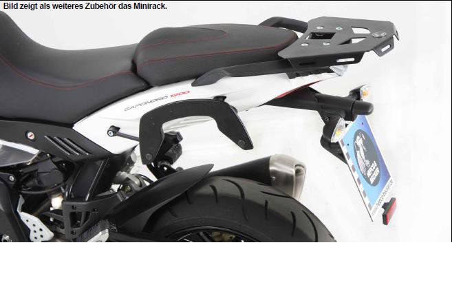 Hepco & Becker C-Bow pannier rack set for Aprilia Caponord 1200 from 2013 to 2016