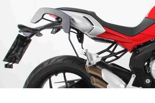 Hepco & Becker C-Bow pannier rack set black for MV Agusta Brutale 675 / 800 from 2012 to 2016