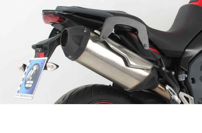Hepco & Becker C-Bow pannier rack set black for Triumph Tiger 1050 Sport from 2013 to 2016