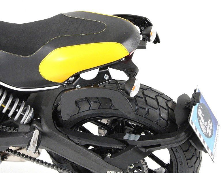 Hepco & Becker C-Bow pannier rack set black for Ducati Scrambler Sixty2 from 2016