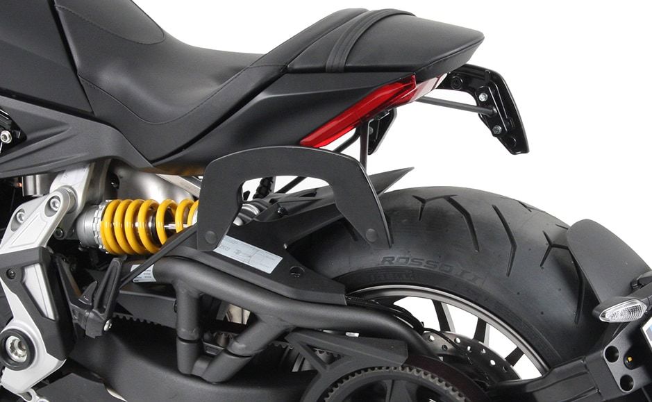 Hepco & Becker C-Bow pannier rack set black for Ducati Diavel from 2016
