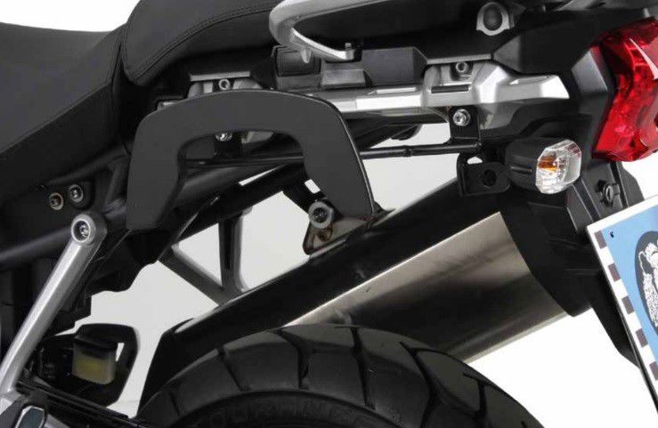 Hepco & Becker C-Bow pannier rack set black for Triumph TIGER EXPLORER 1200 from 2016 to 2021