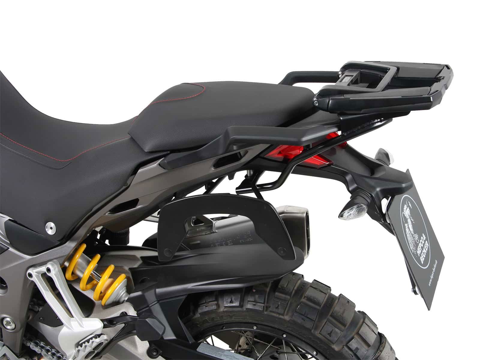 Hepco & Becker C-Bow pannier rack set black for Ducati Multistrada 1260 Enduro from 2019 to 2020