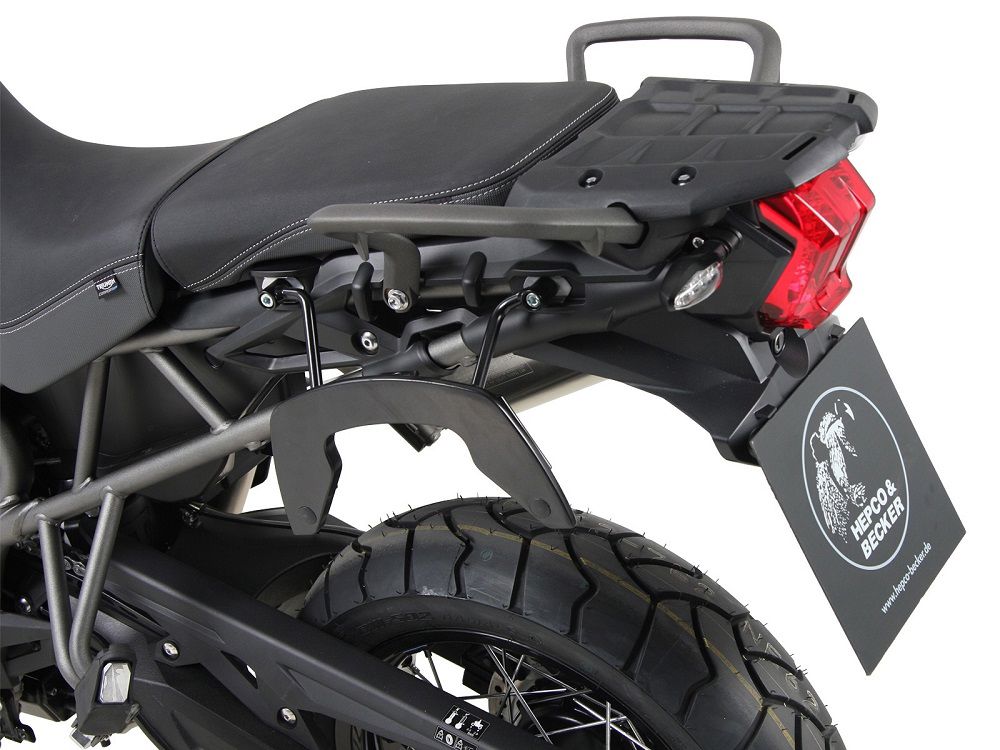 Hepco & Becker C-Bow pannier rack set black for Triumph Tiger 800 XC/XCX/XCA/XR/XRX/XRT from 2018