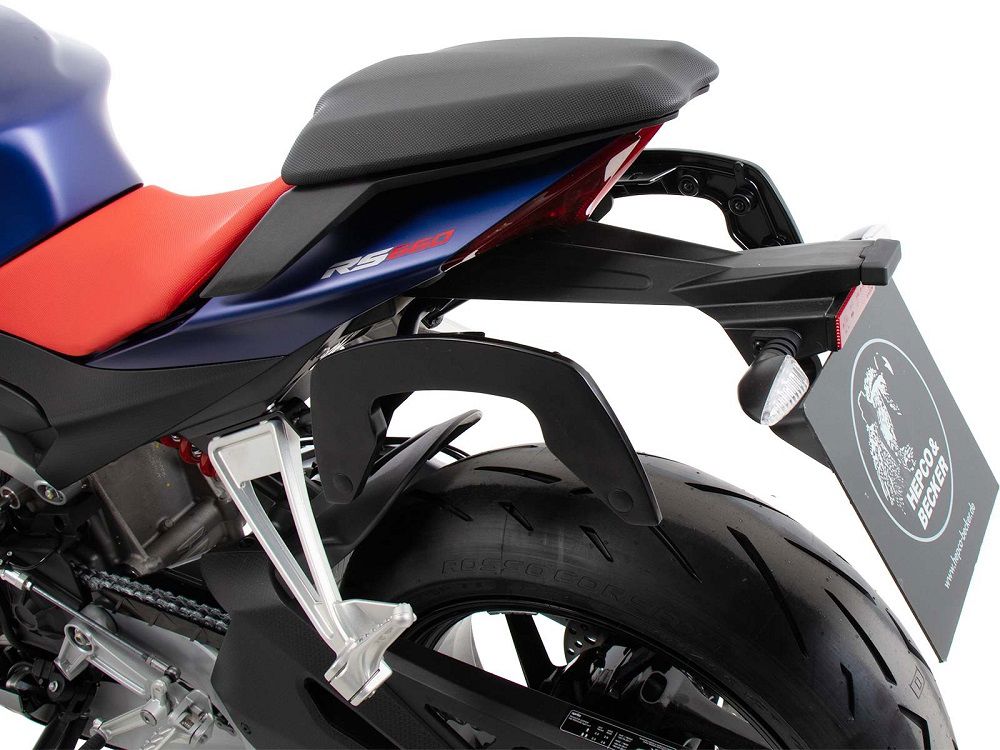 Hepco & Becker C-Bow pannier rack set black for Aprilia RS/Tuono 660 from 2020
