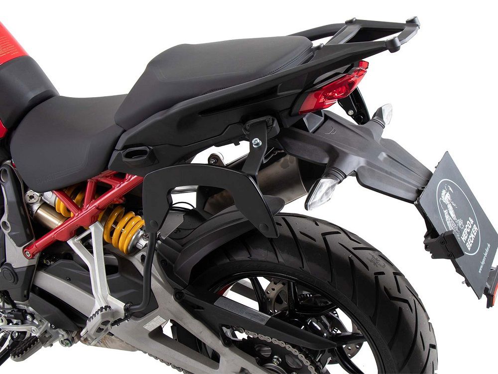Hepco & Becker C-Bow pannier rack set black for Ducati Multistrada V4 / S / S Sport from 2021