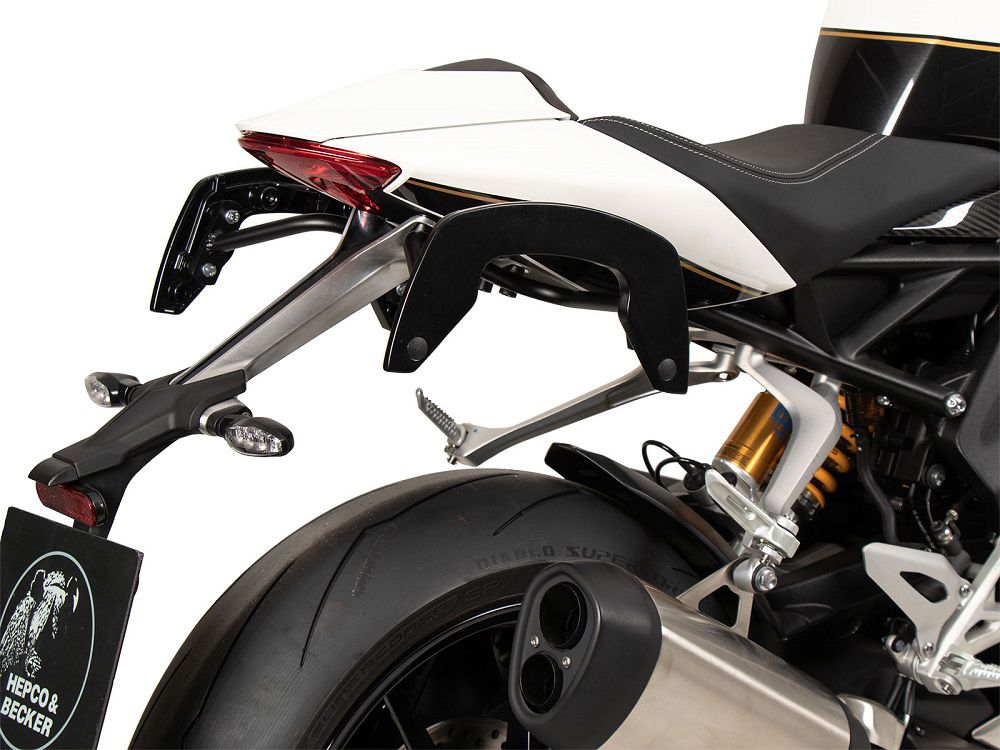 Hepco & Becker C-Bow pannier rack set black for Triumph Speed Triple 1200 RS/RR from 2021