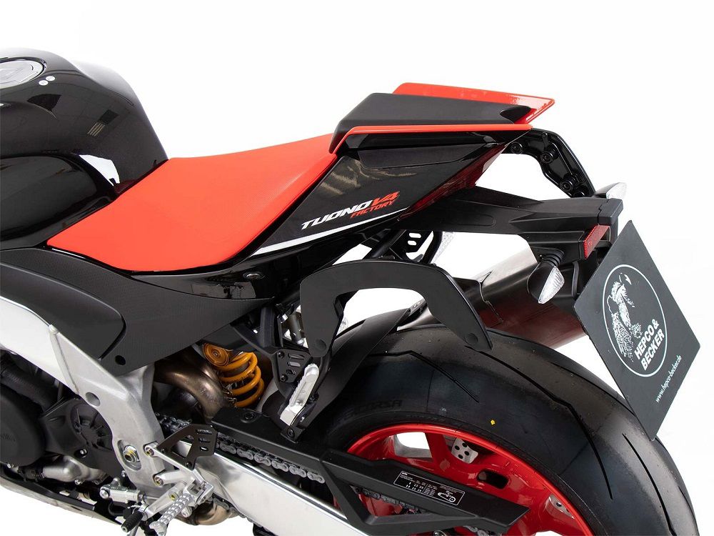 Hepco & Becker C-Bow pannier rack set for Aprilia Tuono V4 Factory / RSV4 / Factory from 2021