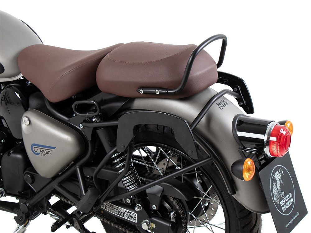 Hepco & Becker C-Bow pannier rack set black for Royal Enfield Classic 350 from 2022