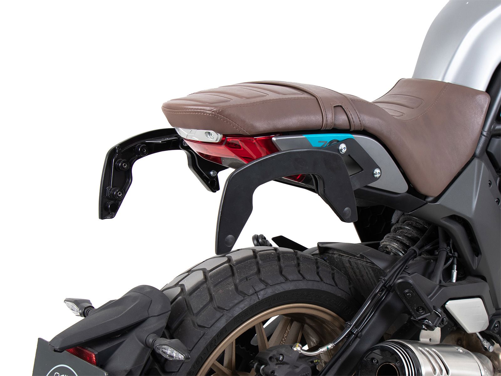Hepco & Becker C-Bow pannier rack set black for CF Moto 700 CL-X from 2022