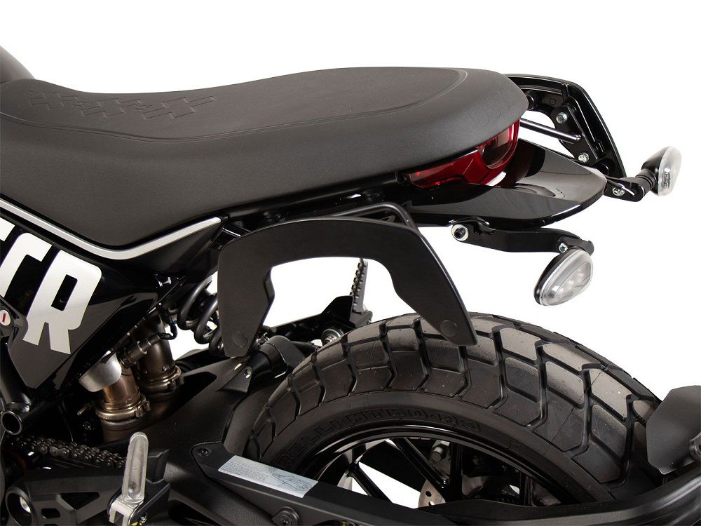 Hepco & Becker C-Bow pannier rack set black for Ducati Scrambler 800 Icon from 2023