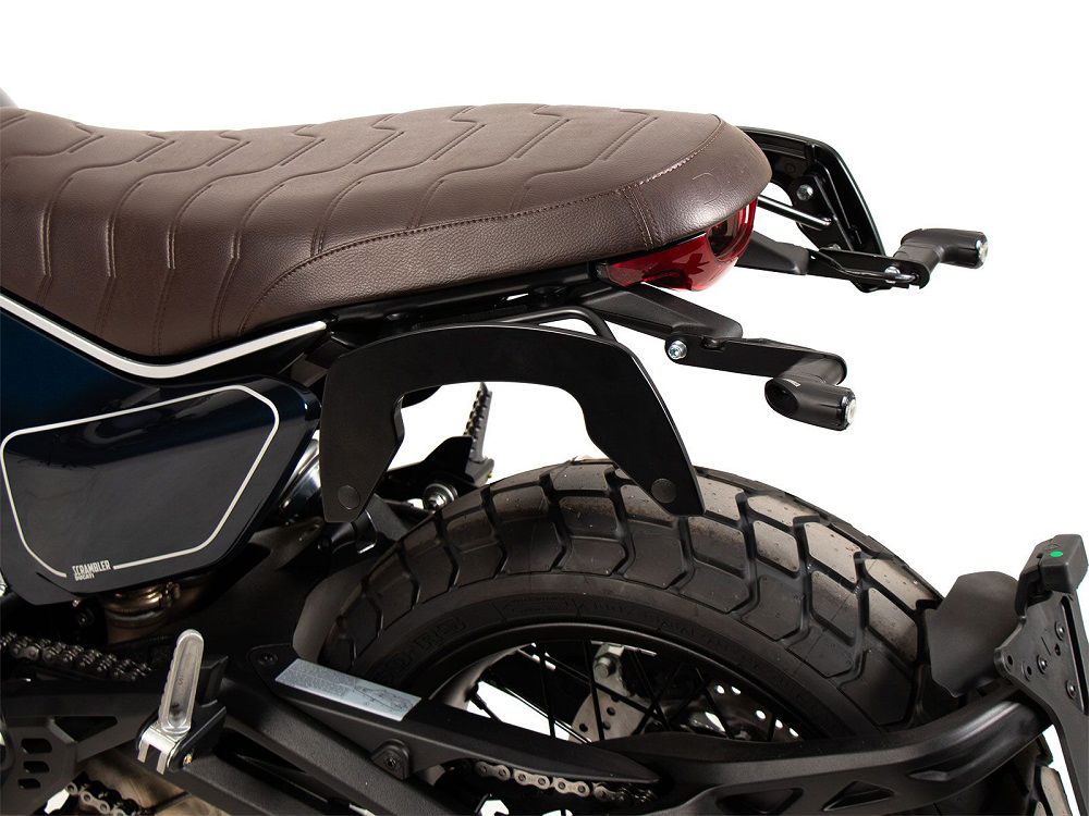 Hepco & Becker C-Bow pannier rack set black for Ducati Scrambler 800 Nightshift / Full Throttle from 2023
