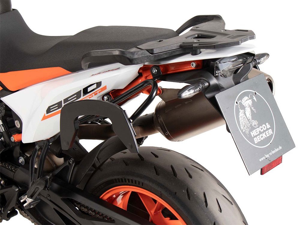 Hepco & Becker C-Bow pannier rack set black for KTM 890 SMT from 2023