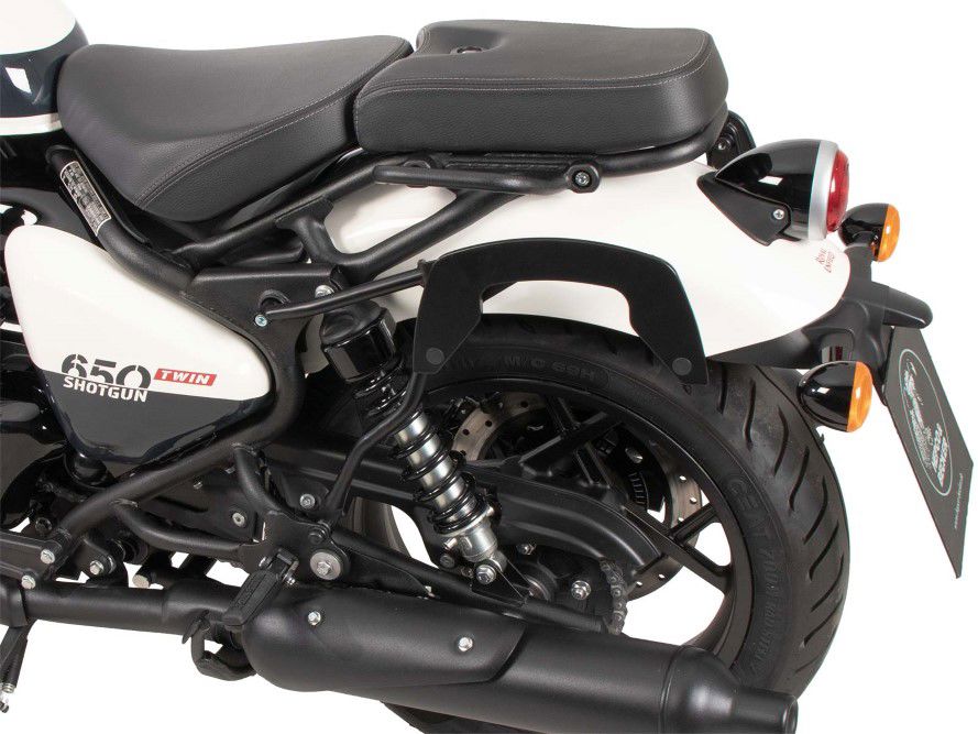 Hepco & Becker C-Bow pannier rack set black for Royal Enfield Shotgun 650 from 2024