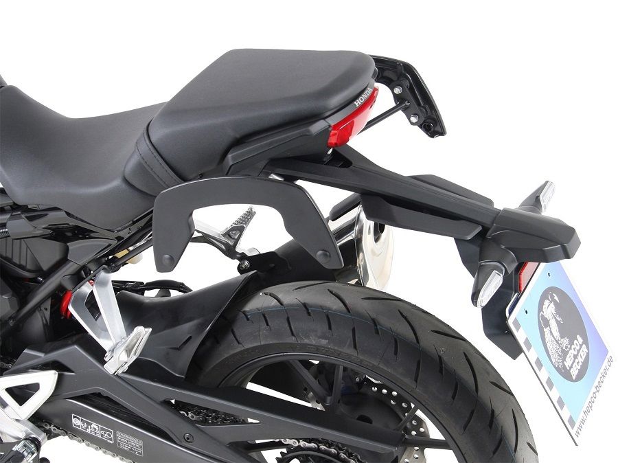 Hepco & Becker C-Bow pannier rack set black for Honda CB300R from 2018