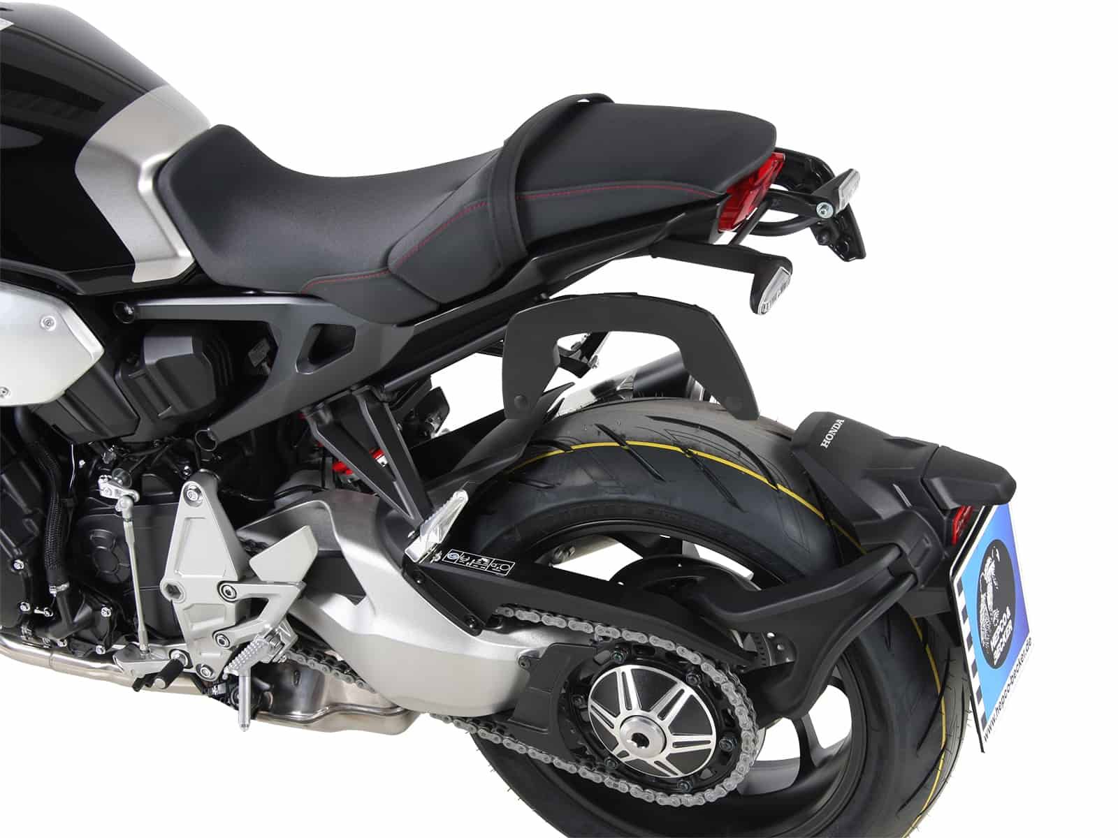 Hepco & Becker C-Bow pannier rack set black for Honda CB1000R from 2018 to 2020