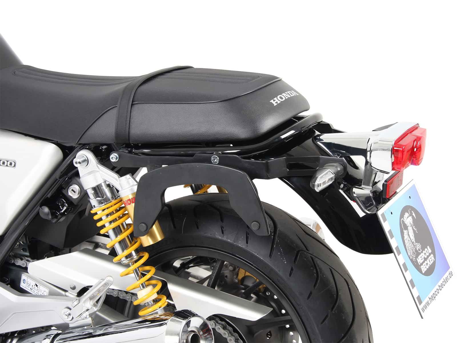 Hepco & Becker C-Bow pannier rack set black for Honda CB1100EX from 2017 to 2020