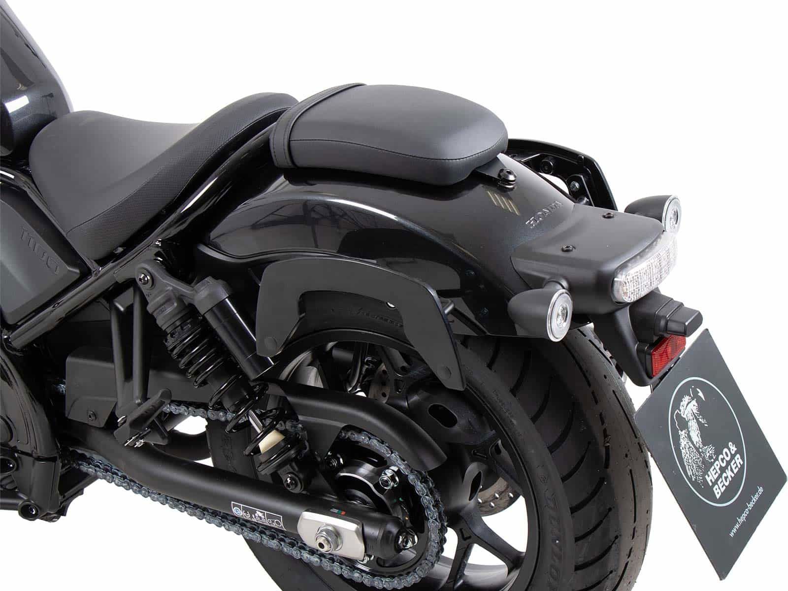Hepco & Becker C-Bow pannier rack set black for Honda CMX1100 from 2021