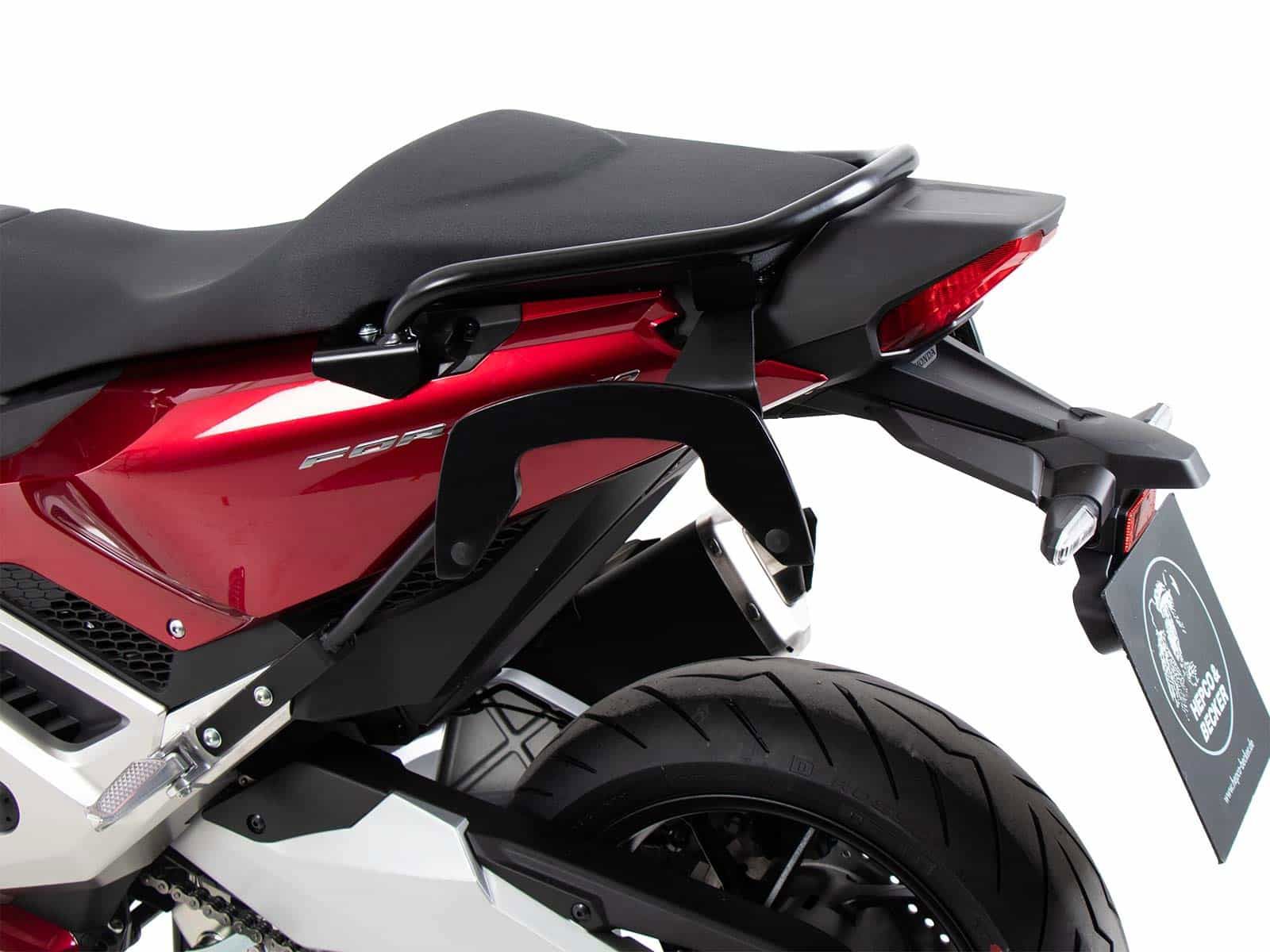 Hepco & Becker C-Bow pannier rack set black for Honda Forza 750 from 2021