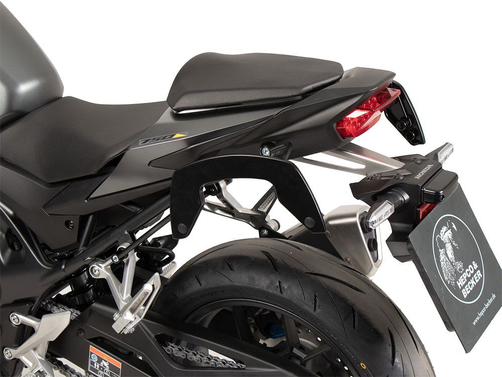 Hepco & Becker C-Bow pannier rack set anthracite for Honda CB750 Hornet from 2023