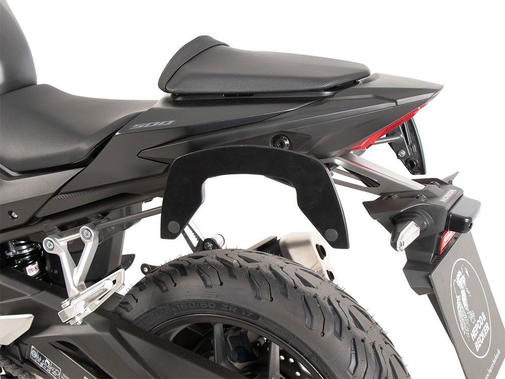Hepco & Becker C-Bow pannier rack set anthracite for Honda CBR500R 19-23