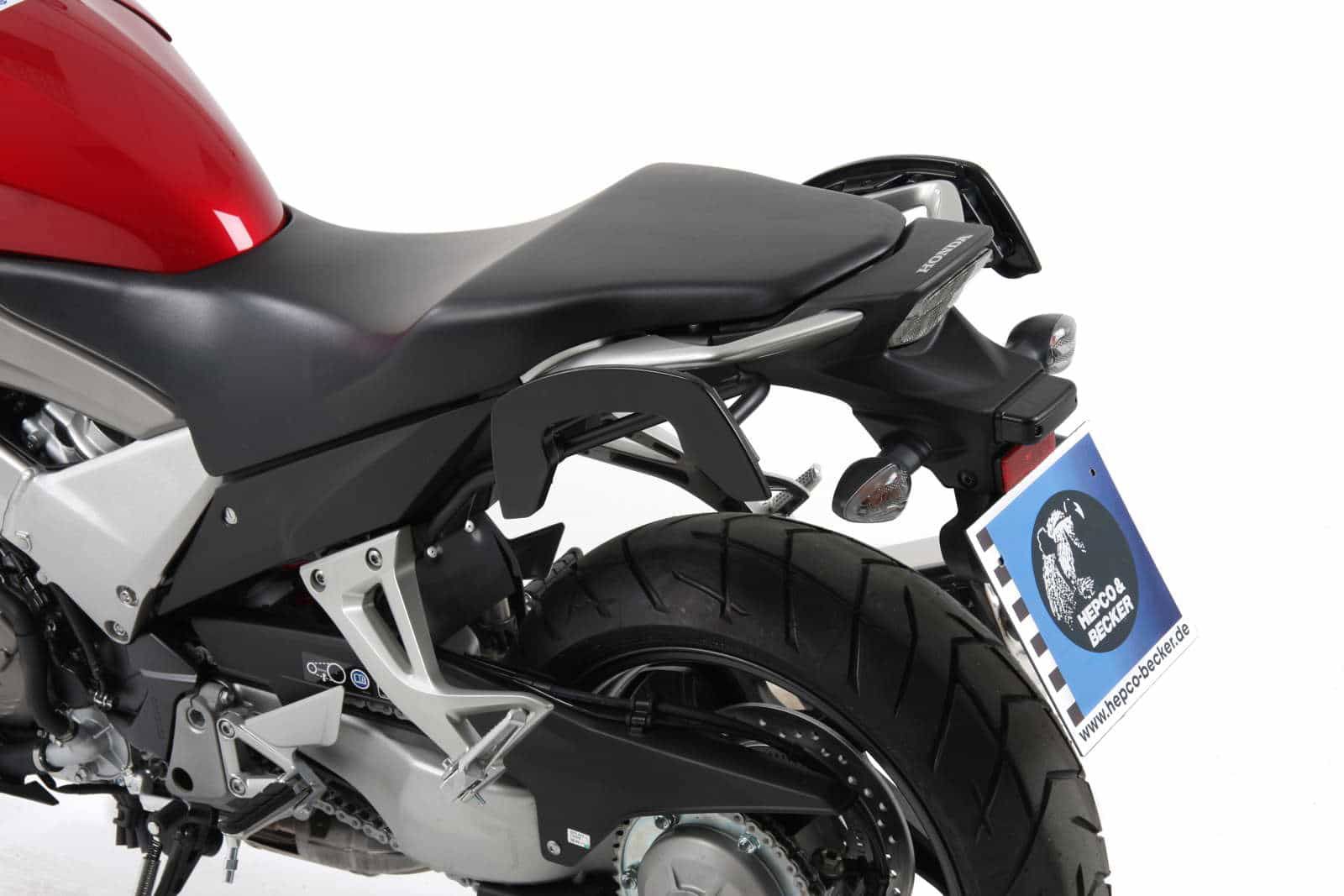 Hepco & Becker C-Bow pannier rack set black for Honda CROSSRUNNER VFR800X from 2011 from 2014