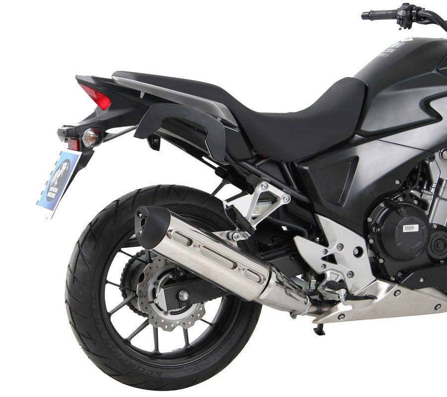 Hepco & Becker C-Bow pannier rack set anthracite for Honda CB500X from 2013 to 2016