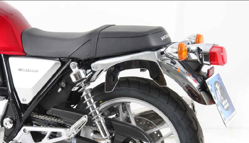 Hepco & Becker C-Bow pannier rack set chrome for Honda CB1100 ABS from 2013