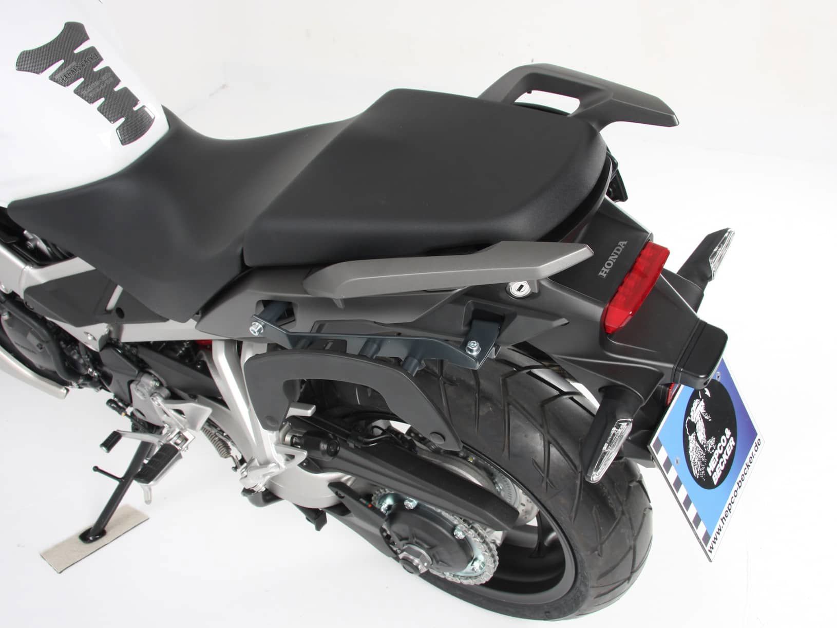Hepco & Becker C-Bow pannier rack set black for Honda CROSSRUNNER VFR800X from 2015 to 2020