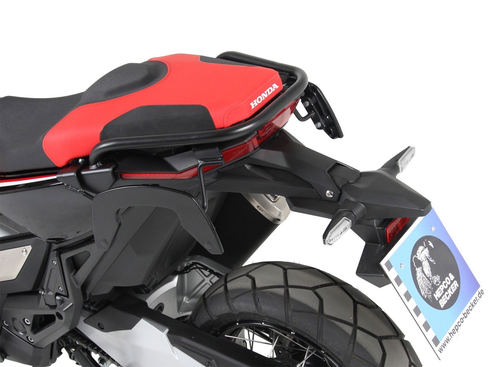 Hepco & Becker C-Bow pannier rack set black for Honda X-ADV from 2017 to 2020