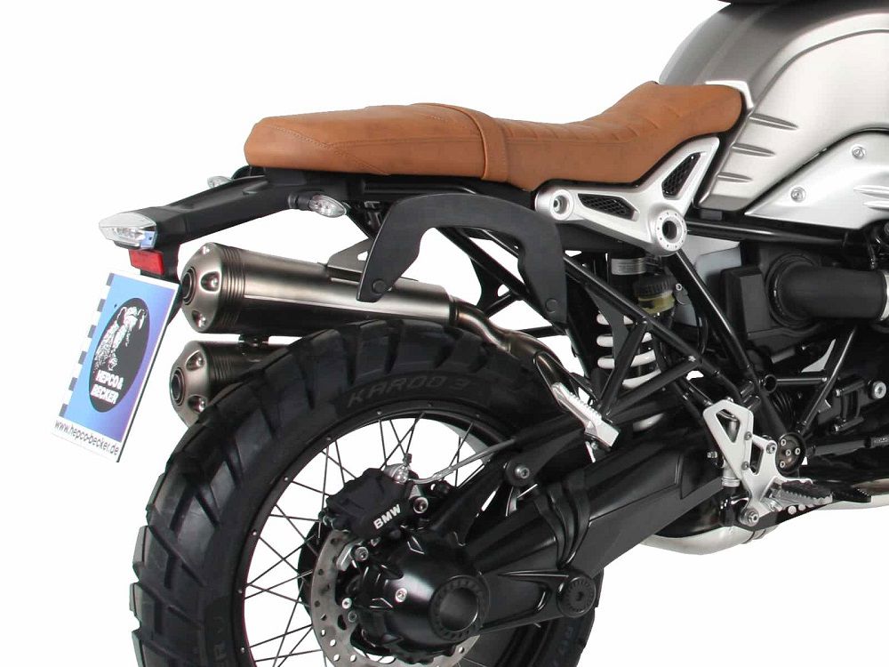 Hepco & Becker C-Bow pannier rack set RIGHT black for BMW R Nine T Scrambler 16-/ Urban G/S 40 Years Edition