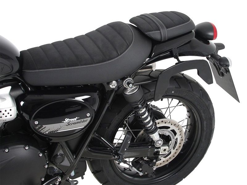 Hepco & Becker C-Bow pannier rack set LEFT black for Triumph Street Scrambler from 2017