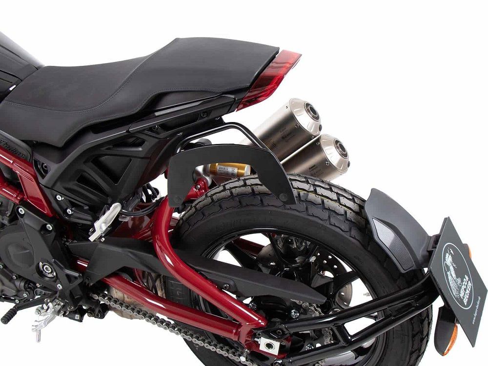 Hepco & Becker C-Bow pannier rack set LEFT black for Indian FTR / S / R Carbon / Rally from 2019