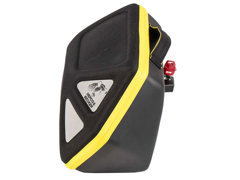 Hepco&Becker Bag Set Softbag Royster Speed black/yellow for C-Bow carrier