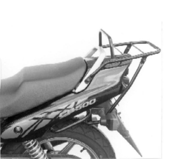 Hepco & Becker Top carrier black for Honda CB 500/S from 1998 to 2003-
