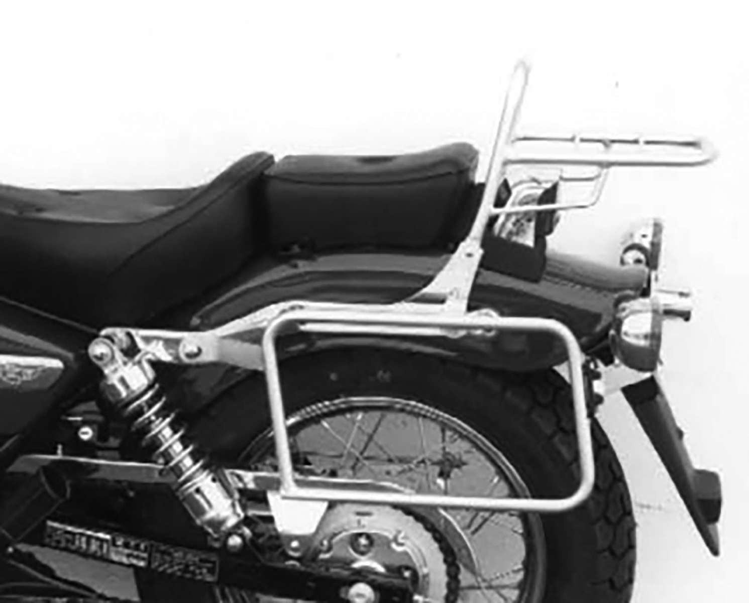 Hepco & Becker Chrome Luggage Rack Honda CA125 REBEL/ CMX250 REBEL
