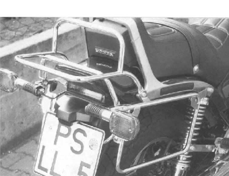 Hepco&Becker Top carrier chrome for Honda VT500C