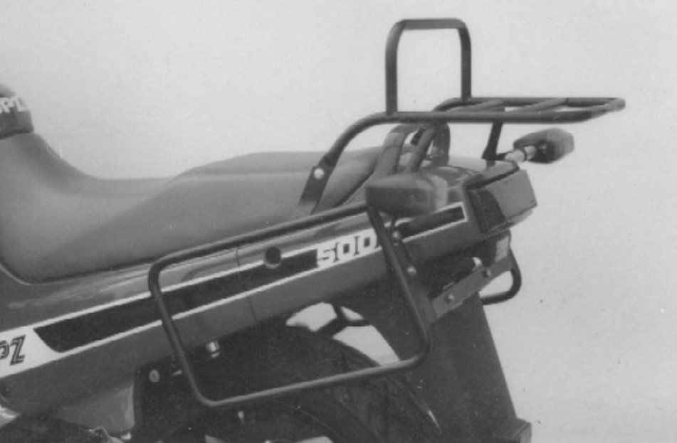 Hepco & Becker Top carrier black for Kawasaki KLR650 from 1992