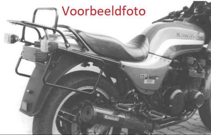 Hepco & Becker Top carrier black for Kawasaki GPZ500S from 1993