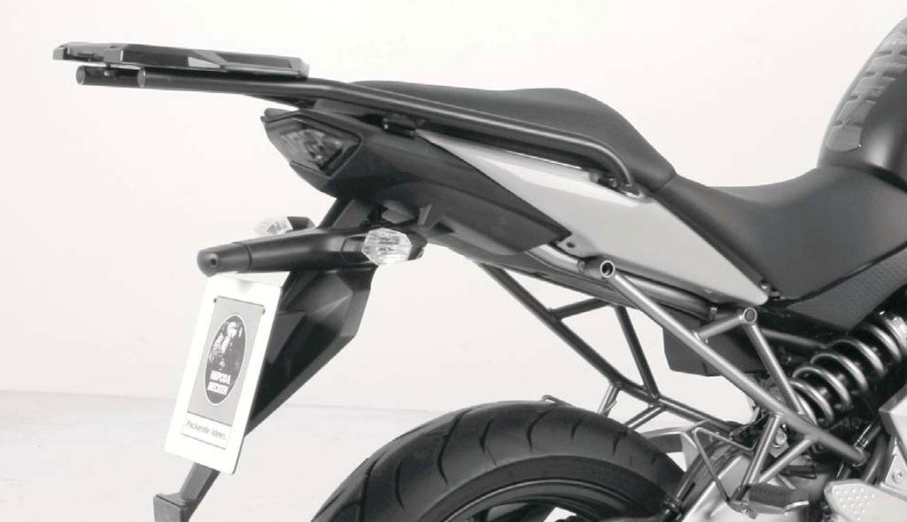 Hepco&Becker Top carrier Alurack black for Kawasaki Versys 650 from 2015 to 2021