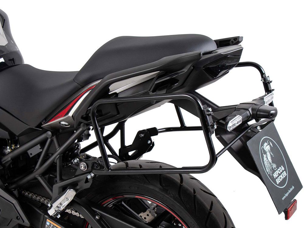 Hepco & Becker Luggage Rack Lock to it black Kawasaki Versys 650 from 2022