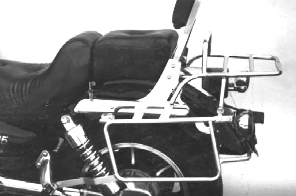 Hepco&Becker Top carrier chrome for Kawasaki EN500 from 1990 to 1995