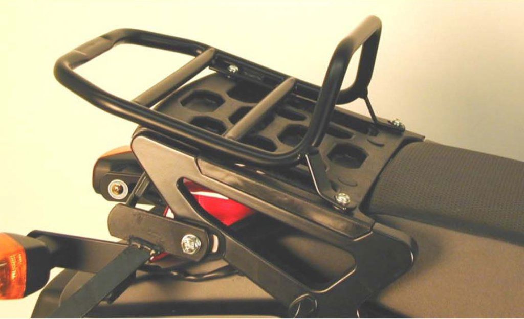 Hepco & Becker Top carrier black for Kawasaki KLE500 from 1991
